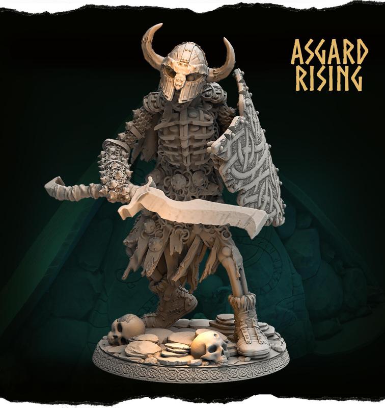 CHIEFTAINS - Gorr the Eternal 54mm /Pre-supported/