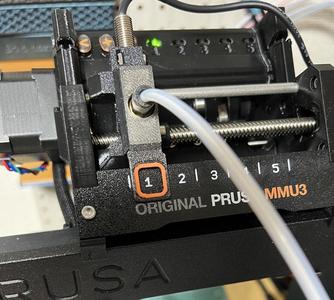 MMU3 Selector Upgrade with no screw mounting required
