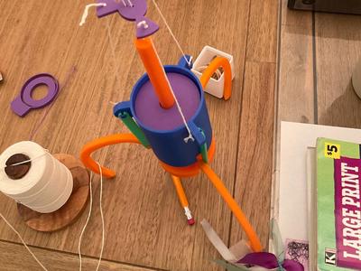 Fully Printed Fully Mechanical Claw Game
