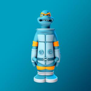 TMNT Michelangelo Astronaut