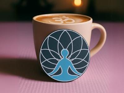 Yoga Coaster – Meditating Figure