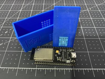 NodeMCU ESP32 S2 with DHT11 Sensor Case