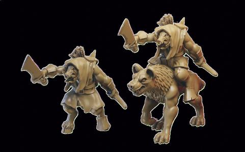 Archer Boarc Boass Miniature (32mm)