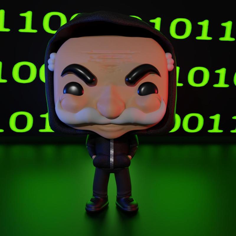 Funko pop MR Robot Masked