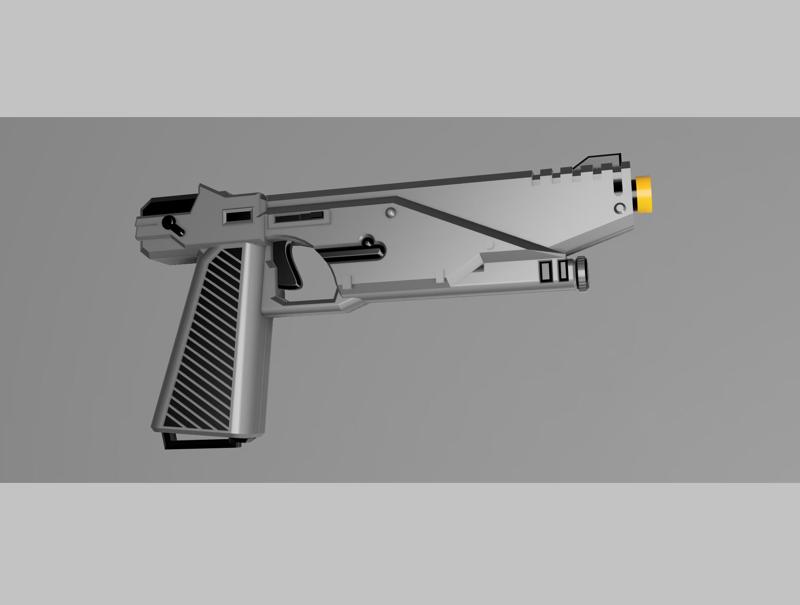 Westar 35 Inspired Pistol Prop for Cosplay used by Sabine and Bo Katan