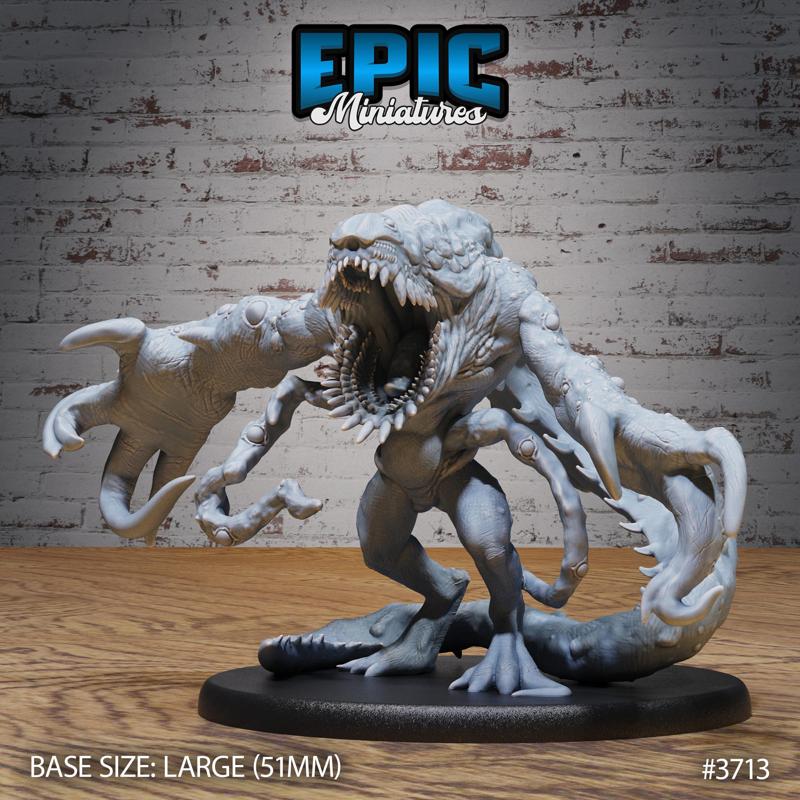 Astral Devourer / Cosmic Predator / Lovecraftian Entity / Psionic Space Encounter / Planar Beast