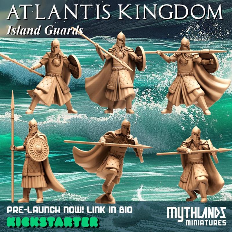 Atlantis Island Guard Set