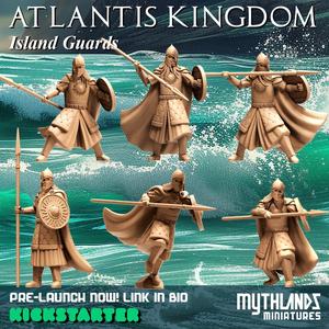 Atlantis Island Guard Set