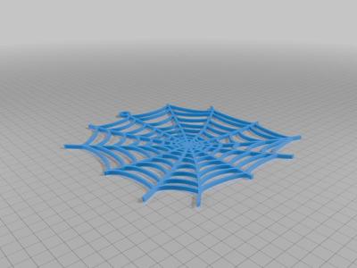 Spider and Web desorations
