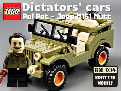 LEGO Pol Pot  - Jeep M151 Mutt