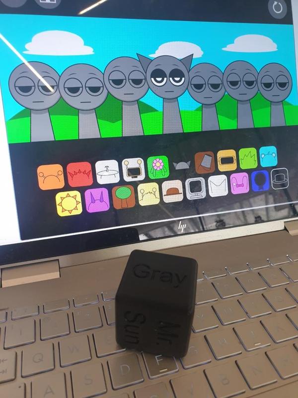 Choose Your Sprunki Character Dice #2 (Fusion file included)