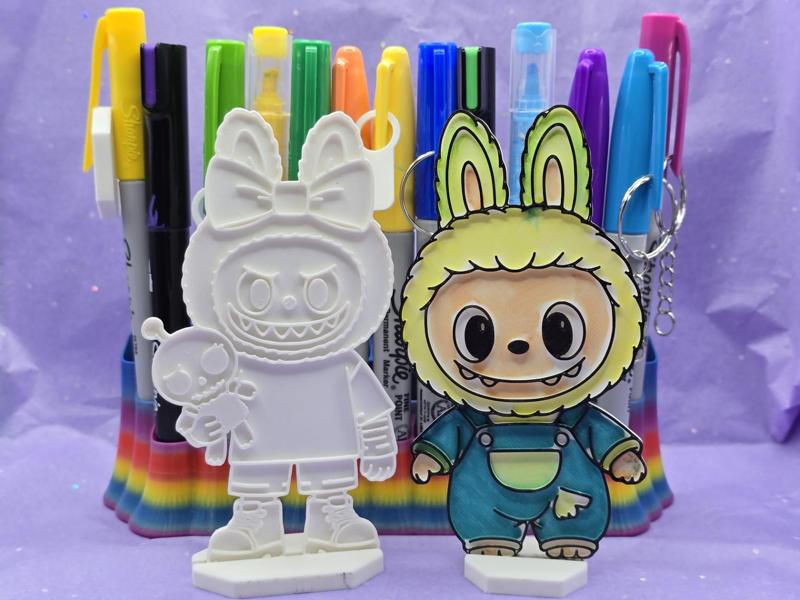 Cool Labuba La Bu Bu La Boo Boo Coloring Set