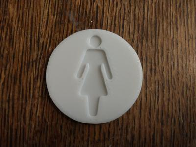 Stick Woman Coin