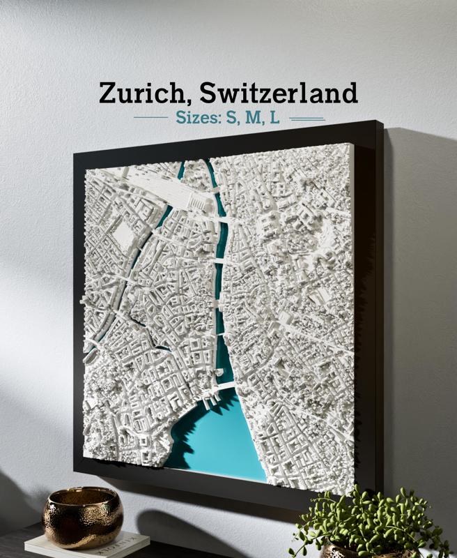Zurich, Switzerland  - S, M, L, & XL