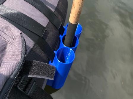 BellyBoat Rod Holder