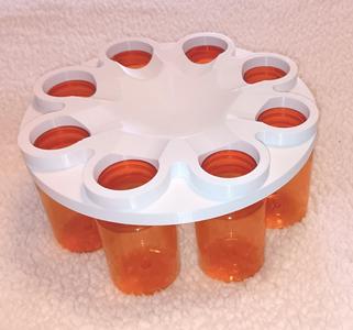 Pill Bottle Sorting Tray