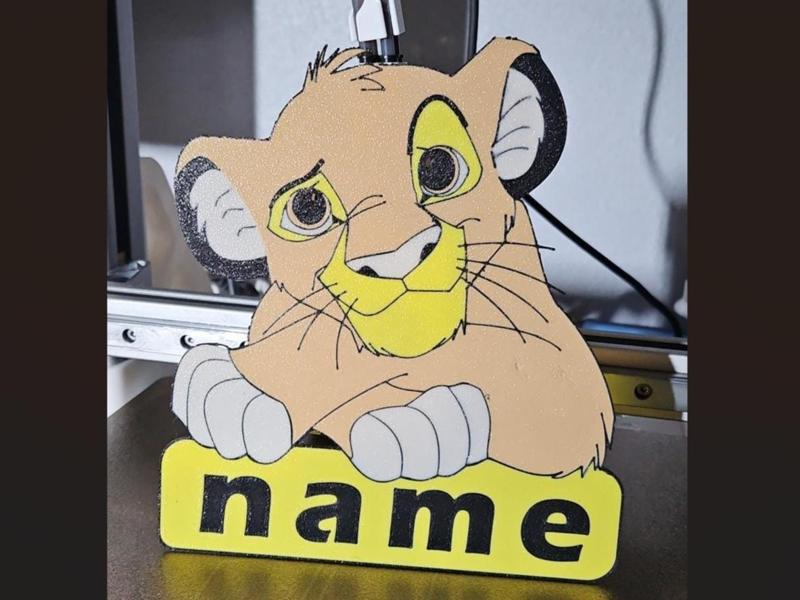 Simba, the Lion King - Your Name