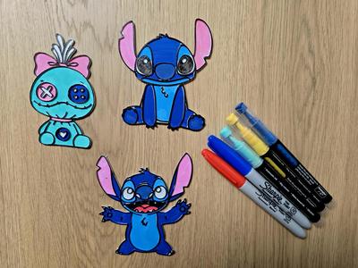 Cute Stitch Pack DIY Coloring Craft Activity Fun