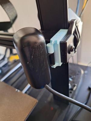 Adjustable USB Webcam mount - Ender 3 v3 SE