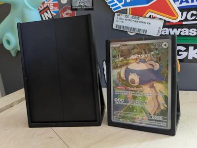 Pokemon card display stand