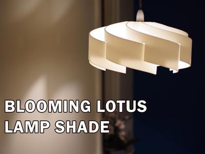 Blooming Lotus Lamp Shade