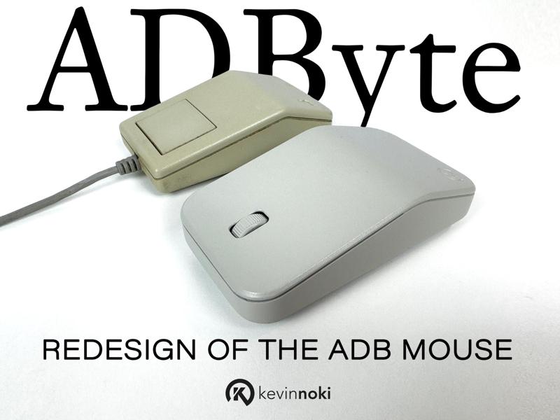 ADByte Retromouse (redesign of the ADBMouse)