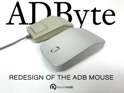 ADByte Retromouse (redesign of the ADBMouse)