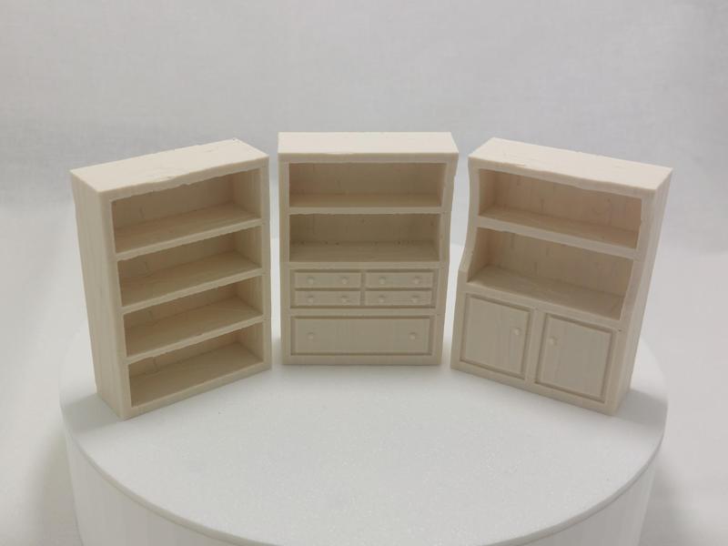 Fantasy Wooden Shelves for DnD and RPG Terrain