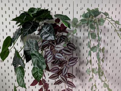 Ikea Skadis hook for Fejka hanging plants