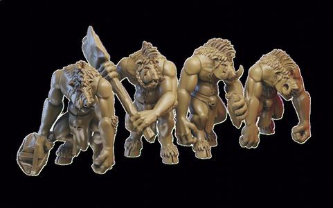 Broall Miniatures (32mm, modular)