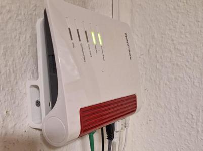 Fritzbox 5530 fiber wall mount