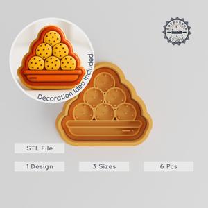 Sweet Treats, Food Shape Cutter & Stamp Set, Perfect for Cookies & Fondant, 6-Piece Collection, S/M/L Sizes PRODUCT_757