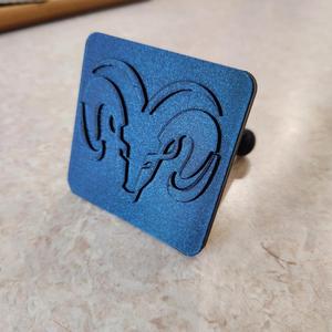 Dodge Ram Logo Receiver Hitch Cover