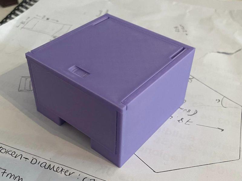 Card Box with Slidable Lid and Removable Front - Fusion 360 Files