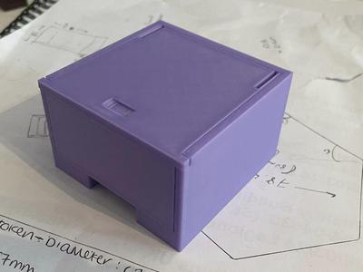 Card Box with Slidable Lid and Removable Front - Fusion 360 Files