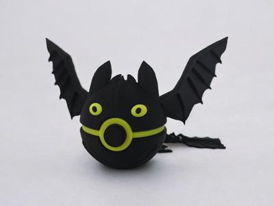 Toothless Dragon Flexi Tail Pokéball - Multiparts