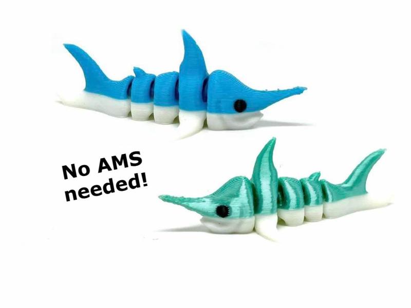 MINI Swordfish/Marlin - no AMS & keychain!