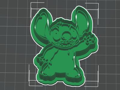 Stich cookie cutter  