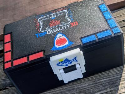 Tackle Box - a solid box for fishing lures 