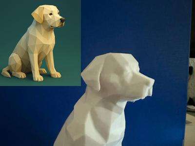 Low Poly Dog / Labrador