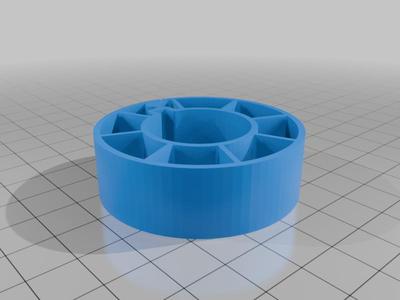 16mm type U movie film core