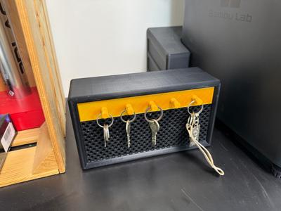 Guitar Amplifier Style Key Holder 5 Holes