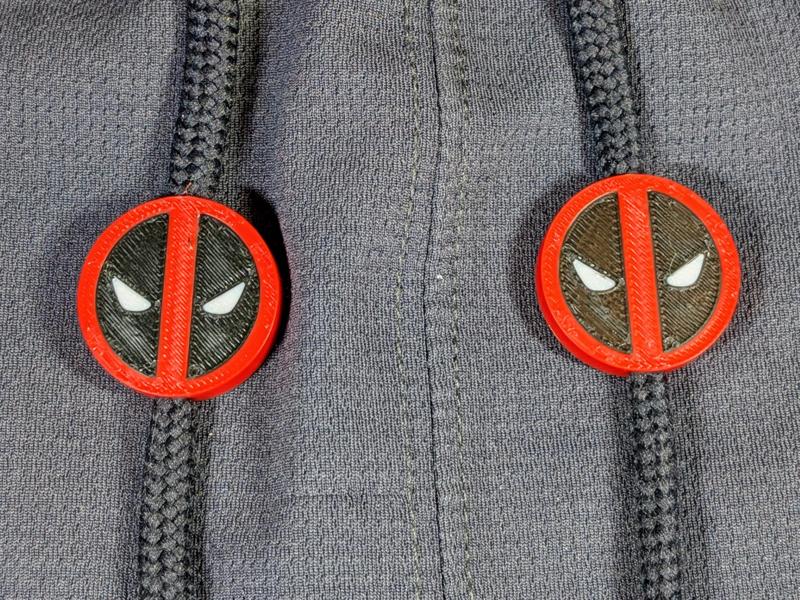 Deadpool Drawstring Charm