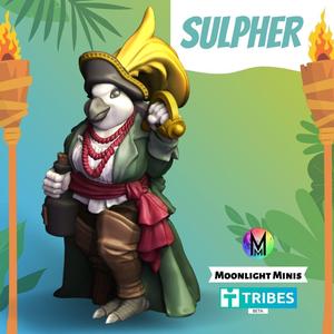 Aarakocra / Kenku - Captain Sulpher the Aarakocra (or Kenku)