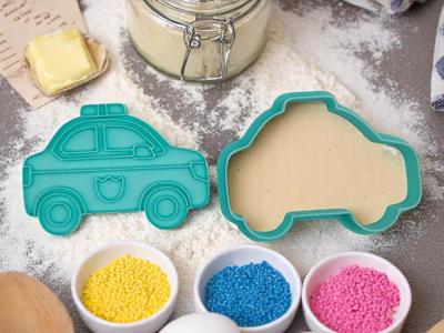 Police car cookie cutter