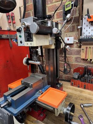 Sieg X2 Milling Machine Full Side Trays