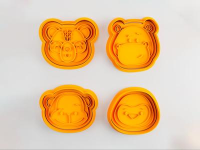 Animals Clay - Cookie Cutter