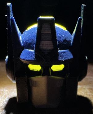 Light Piped Optimus Prime Head for Toymakr3d Optimus Prime
