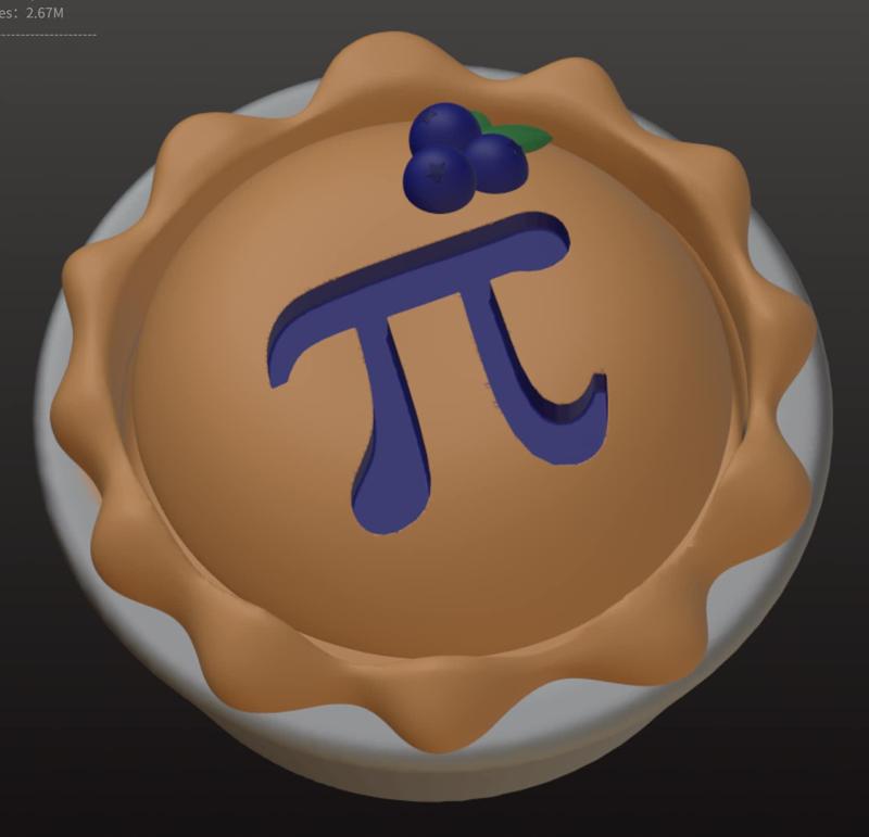 Blueberry Pi Clicker Fidget-- Celebrate Pi Day!!!