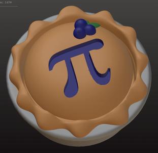 Blueberry Pi Clicker Fidget-- Celebrate Pi Day!!!